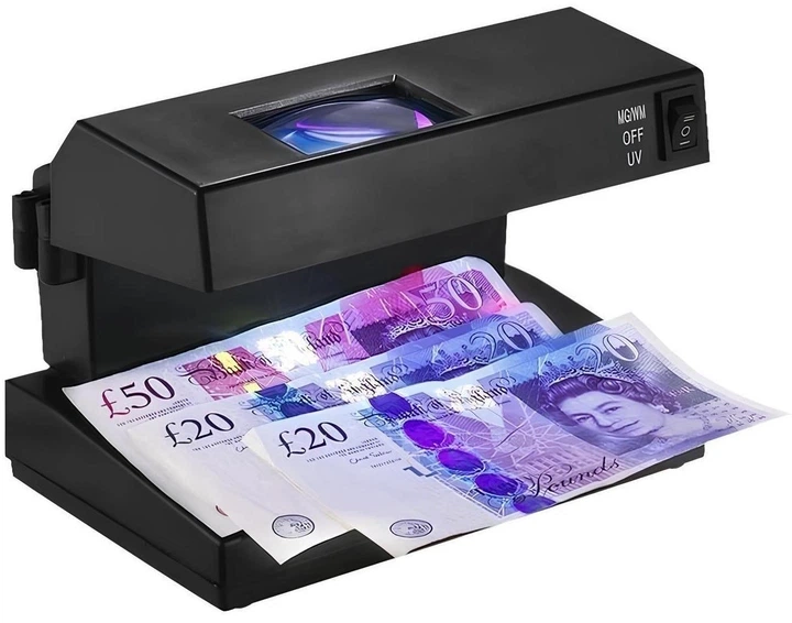 Детектор купюр 2138PRO UV – ручной аппарат проверки валют ультрафиолетом, питание 220V, Защита подделок - Фото 3 Детектор купюр 2138PRO UV – ручной аппарат проверки валют ультрафиолетом, питание 220V, Защита подделок - изображение 3