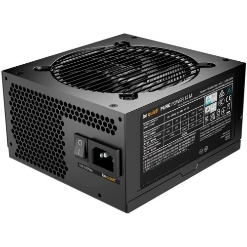 Блок питания 650 Вт, be quiet! Pure Power 13 M, Black (BP025EU) - изображение 3