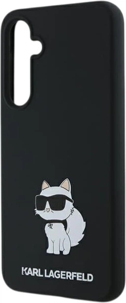 Панель Karl Lagerfeld Silicone Choupette для Samsung Galaxy A35 Black (KLHCSA35SMHCNPK) - зображення 6