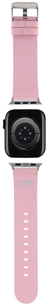 Pasek Hello Kitty Kitty Head do Apple Watch Series 1/2/3/4/5/6/7/8/SE/SE2 38-41 mm Pink (3666339190255) - obraz 2