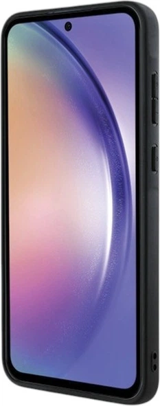 Etui Karl Lagerfeld Fixed Glitter Ikonik Logo Metal Pin do Samsung Galaxy A55 Black (KLHCSA55GKNPSK) - obraz 5