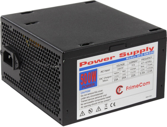 Блок живлення FrimeCom SM500R 500W (SM500R) - изображение 2
