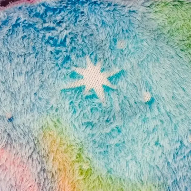 Худи флисовое теплое с подсветкой для детей розовое модель Звезды Stars Dream - изображение 7