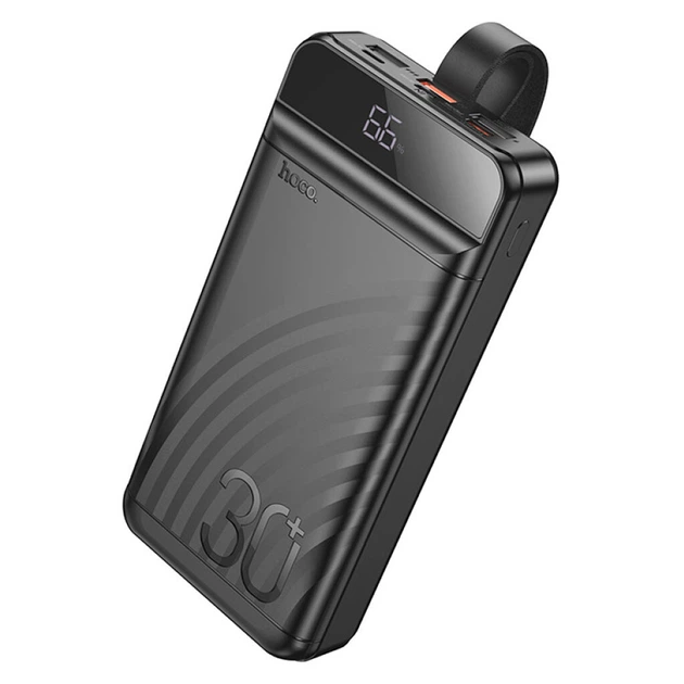 Портативна батарея (Power Bank) Hoco J123B Element, 30000 mAh, Чорний - 437090 - Фото 1 Портативна батарея (Power Bank) Hoco J123B Element, 30000 mAh, Чорний - 437090 - зображення 1