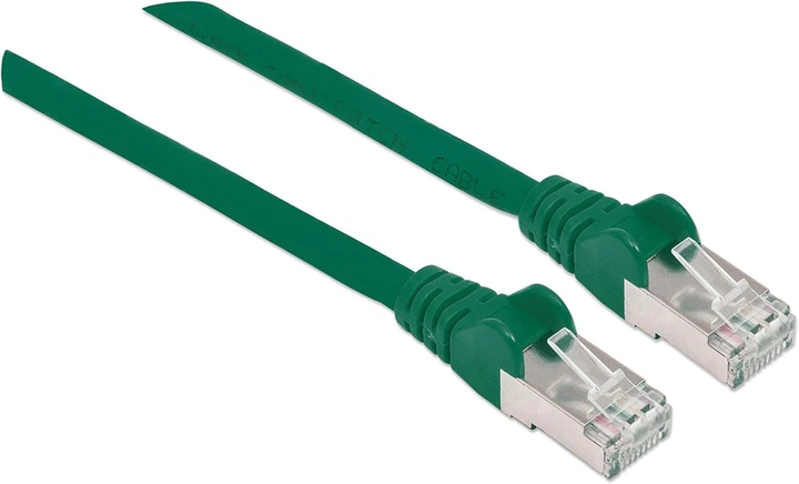 Патч-корд Intellinet Cat7 SFTP 5 m Green (766623740968) - зображення 2