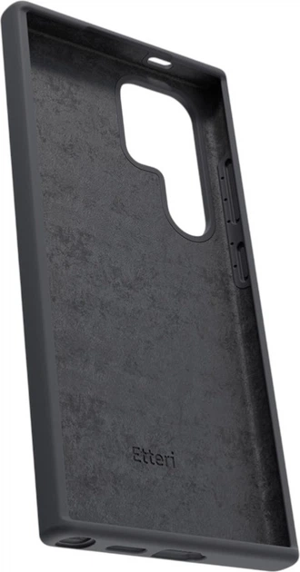 Etui Etteri Silicone Case do Samsung Galaxy S25 Ultra Black (GSM190265) - obraz 5