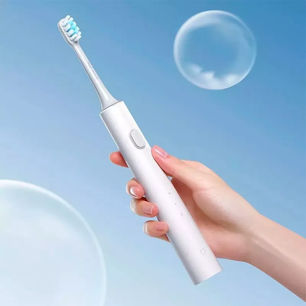 Електрична зубна щітка Xiaomi Mijia Sonic Electric Toothbrush T301 White ( 15851 ) - Фото 4 Електрична зубна щітка Xiaomi Mijia Sonic Electric Toothbrush T301 White ( 15851 ) - зображення 4