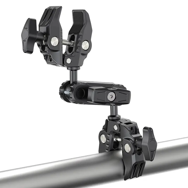 Шарнірне кріплення Ulanzi CO17 Super Clamp With Dual Ballhead Magic Arm (UV-C046GBB1 CO17) - Фото 6 Шарнірне кріплення Ulanzi CO17 Super Clamp With Dual Ballhead Magic Arm (UV-C046GBB1 CO17) - изображение 6