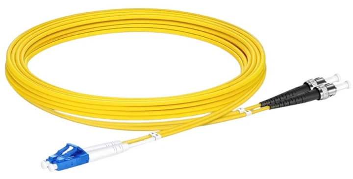 Патч-корд Techly OS2 LC-ST Duplex 3 m Yellow (ILWL D9-STLC-030) - зображення 2