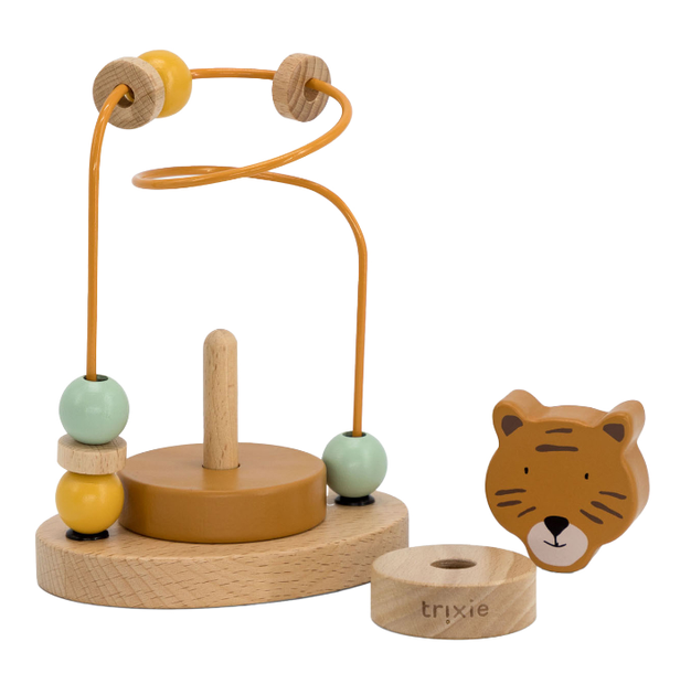 Дерев’яна сенсорна іграшка Trixie Пан Тигр (5400858365200) - зображення 2