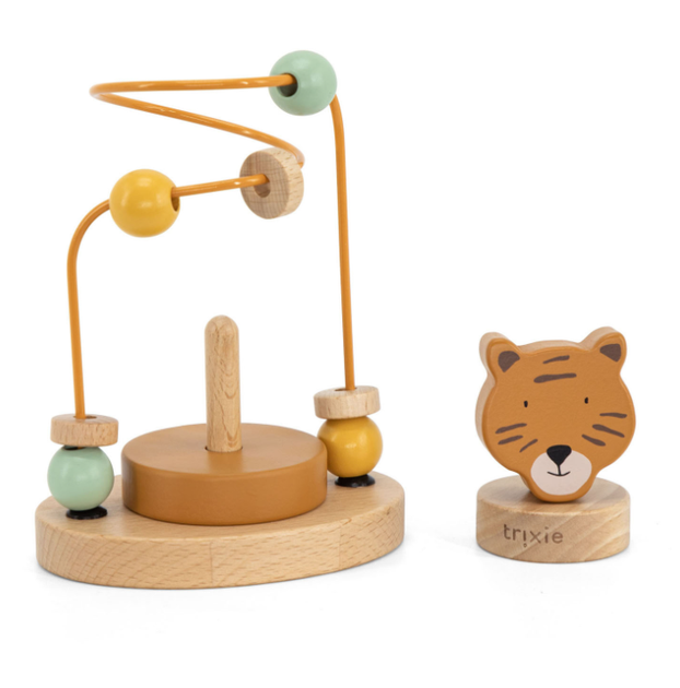 Дерев’яна сенсорна іграшка Trixie Пан Тигр (5400858365200) - зображення 3