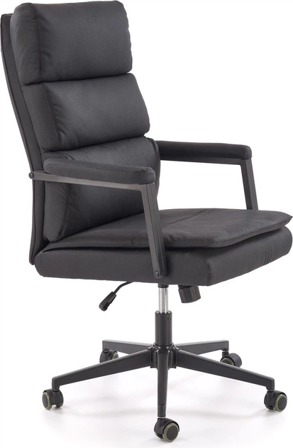 Fotel biurowy Halmar ADRIANO 2 Czarny (5905248134867) - obraz 3