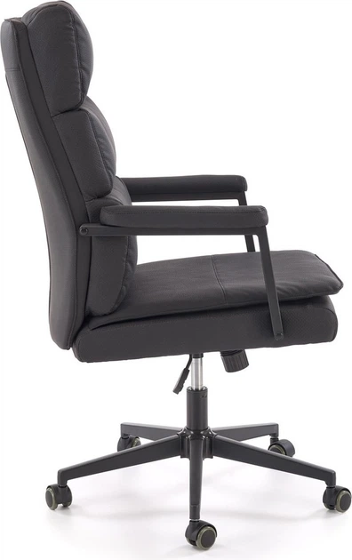 Fotel biurowy Halmar ADRIANO 2 Czarny (5905248134867) - obraz 5