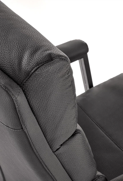 Fotel biurowy Halmar ADRIANO 2 Czarny (5905248134867) - obraz 9
