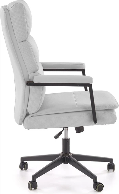 Fotel biurowy Halmar ADRIANO 2 Popielaty (5905248134867) - obraz 5