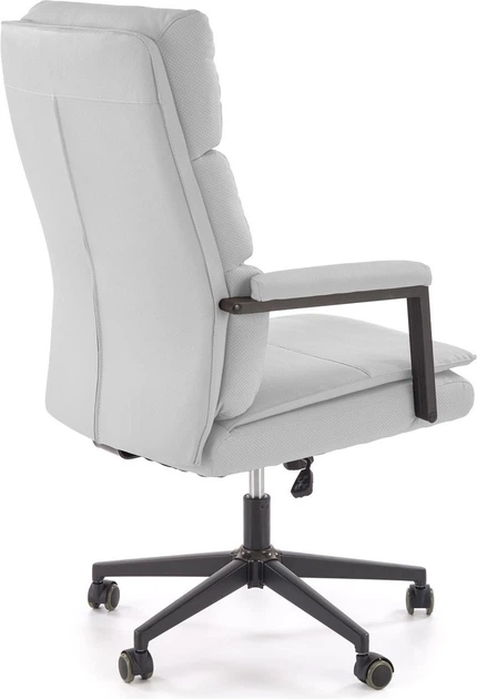 Fotel biurowy Halmar ADRIANO 2 Popielaty (5905248134867) - obraz 6