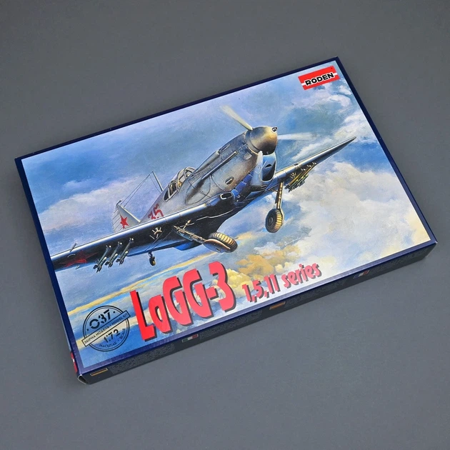 Советский истребитель LaGG-3 (1,5,11series) Зборная пластикова модель в маштабе 1:72 Roden - Фото 2 Советский истребитель LaGG-3 (1,5,11series) Зборная пластикова модель в маштабе 1:72 Roden - изображение 2