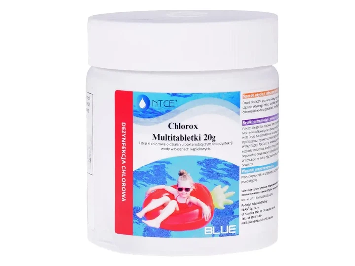 Таблетки для бассейна Chlorox Blue Tabs многофункциональные 20 г x 25 шт. 500 г - изображение 2