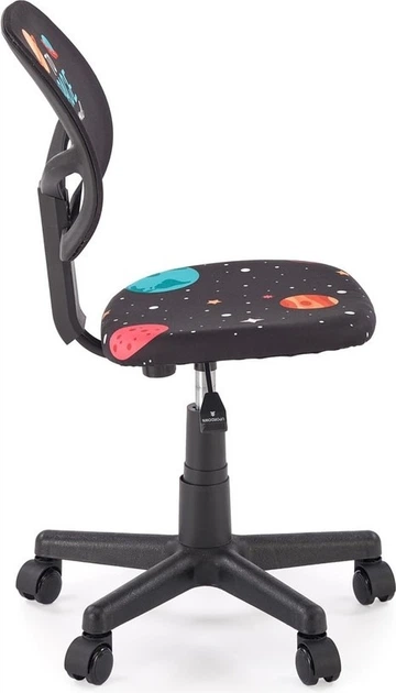 Дитяче крісло для письмового столу Halmar BINGO Чорне (5905248134836) - зображення 4