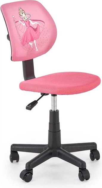 Дитяче крісло для письмового столу Halmar BINGO Рожеве (5905248134843) - зображення 2