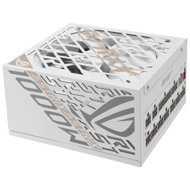 Блок питания ASUS ROG Strix 1000W Platinum White Edition (90YE00W4-B0NA00) - изображение 3