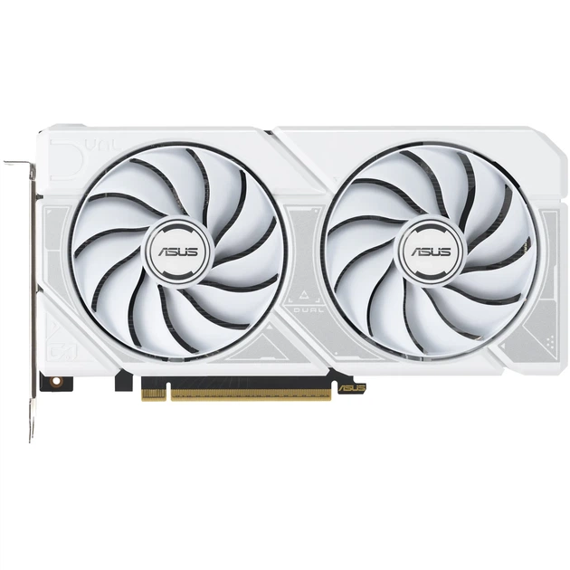 Відеокарта ASUS NVIDIA DUAL-RTX5060TI-O8G-WHITE DUAL-RTX5060TI-O8G-WHITE ASUS (DUAL-RTX5060TI-O8G-WHITE) - Фото 1 Відеокарта ASUS NVIDIA DUAL-RTX5060TI-O8G-WHITE DUAL-RTX5060TI-O8G-WHITE ASUS (DUAL-RTX5060TI-O8G-WHITE) - изображение 1