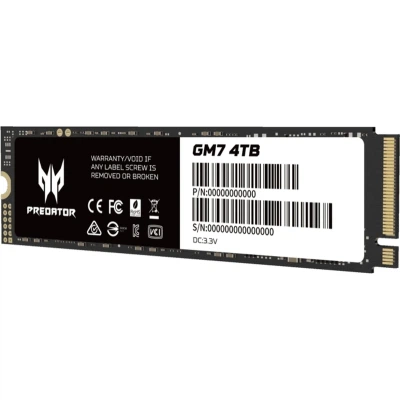 Накопичувач SSD M.2 2280 4TB GM7 Acer Predator (BL.9BWWR.120) - Фото 1 Накопичувач SSD M.2 2280 4TB GM7 Acer Predator (BL.9BWWR.120) - изображение 1