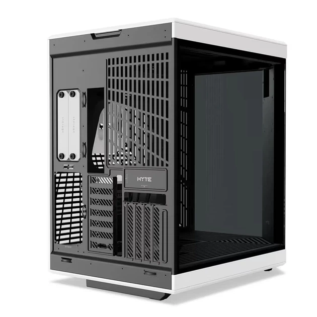 Корпус Hyte Y70 Touch Infinite Black-White Mid-Tower E-ATX with PCIE 4.0 cable (CS-HYTE-Y70TTI-WB) - зображення 4
