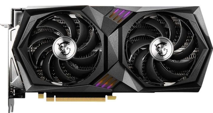 Відеокарта GeForce RTX 3060 Ti 8GB MSI Gaming X LHR (RTX 3060 Ti GAMING X 8G LHR) Б/В - изображение 2