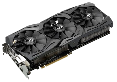 Відеокарта GeForce GTX 1070 8GB Asus ROG Strix Gaming (ROG STRIX-GTX1070-8G-GAMING) Б/В - Фото 2 Відеокарта GeForce GTX 1070 8GB Asus ROG Strix Gaming (ROG STRIX-GTX1070-8G-GAMING) Б/В - изображение 2
