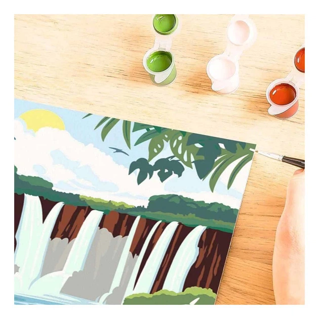 Картина за номерами Ravensburger CreArt Водоспади Ігуасу 25894 (4005556258949) - зображення 4