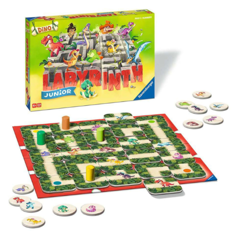 Настільна гра Ravensburger Лабіринт Dino Junior 20980 (4005556209804) - зображення 2