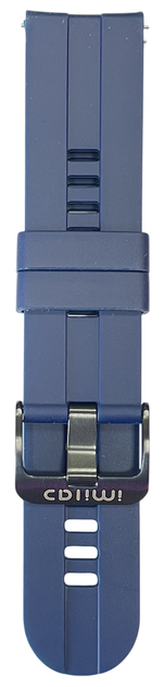 Pasek IMILAB Uniwersalny Silikonowy 22 mm Granatowy (IMI000002) - obraz 2