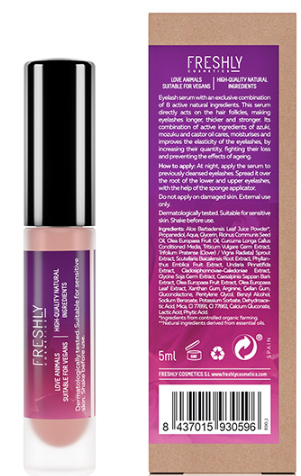 Serum do wzmocnienia rzęs Freshly Cosmetics Eyelash Serum Peony Limitless 5 ml (8437015930596) - obraz 2