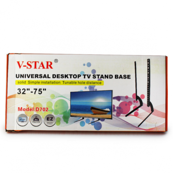Крепление настольное, кронштейн для телевизора V-STAR D702 32"-75" 00801188 - изображение 2