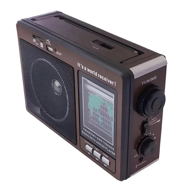 Радіоприймач Golon FM USB+SD у форматі MP3, WMA RX00996688 - зображення 5