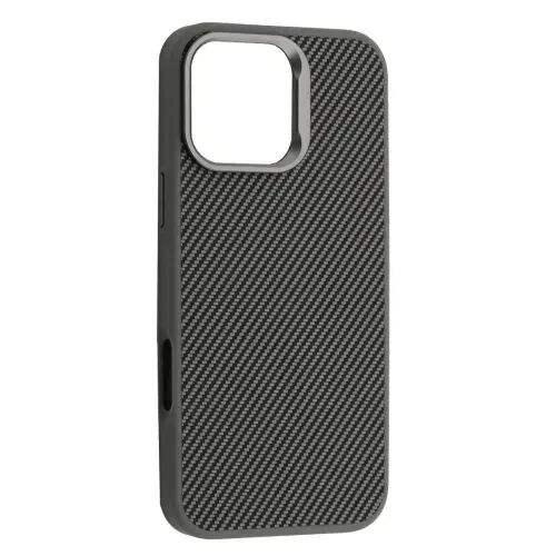 Чохол KEVLAR MagSafe протиударний для iPhone 17 сірий - Фото 1 Чохол KEVLAR MagSafe протиударний для iPhone 17 сірий - зображення 1