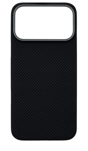 Чехол KEVLAR MagSafe противоударный для iPhone 17 Pro Max черный - Фото 6 Чехол KEVLAR MagSafe противоударный для iPhone 17 Pro Max черный - изображение 6