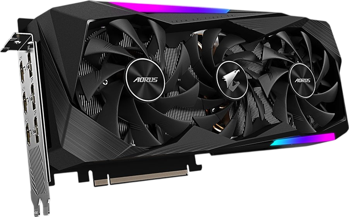 Відеокарта GeForce RTX 3070 8GB Gigabyte Aorus Master (GV-N3070AORUS M-8GD) Б/В - зображення 2