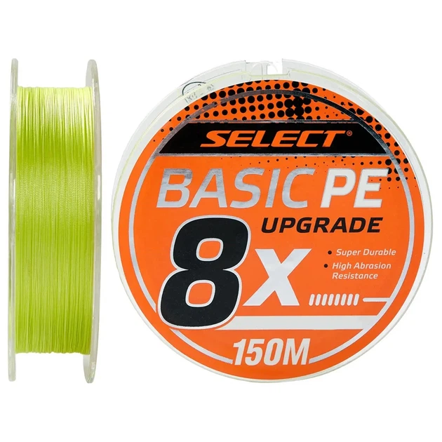 Шнур Select Basic PE 8x 150 м # 1.5 / 0.18mm 22lb / 10кг (1870-31-41) - изображение 2