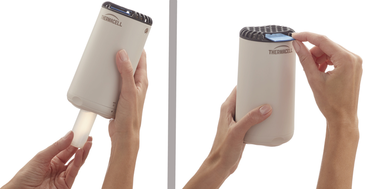 Пристрій від комарів Thermacell Patio Shield Mosquito Repeller MR-PS:linen (1200-05-92 / PS1-LINEN) - Фото 4 Пристрій від комарів Thermacell Patio Shield Mosquito Repeller MR-PS:linen (1200-05-92 / PS1-LINEN) - зображення 4
