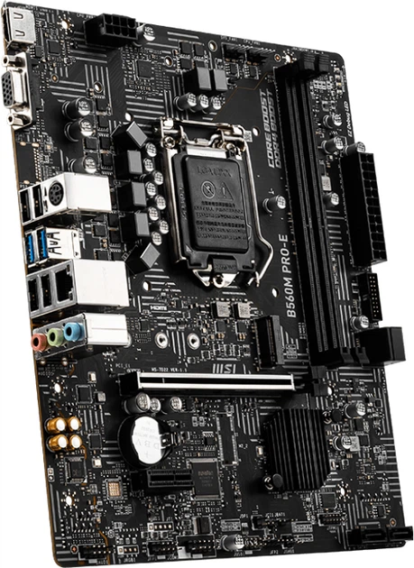 Материнська плата MSI B560M Pro-E (s1200, Intel B560, microATX) (MSI B560M PRO-E) Б/В - зображення 3