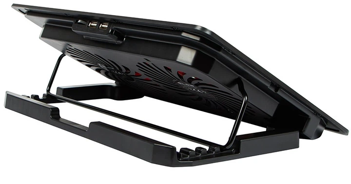 Podstawka chłodząca pod laptopa Blow 2 Fan Samba Red (5900804144113) - obraz 2