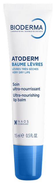 Бальзам для губ Bioderma Atoderm baume levres 15 мл (28095A) - Фото 1 Бальзам для губ Bioderma Atoderm baume levres 15 мл (28095A) - зображення 1