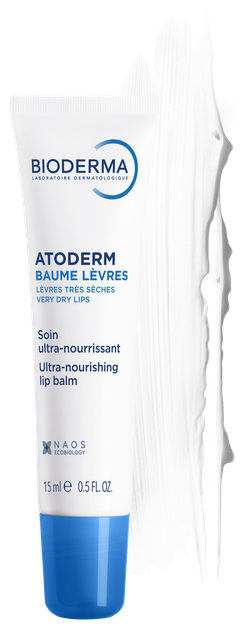 Бальзам для губ Bioderma Atoderm baume levres 15 мл (28095A) - Фото 3 Бальзам для губ Bioderma Atoderm baume levres 15 мл (28095A) - зображення 3