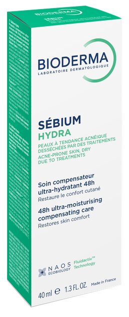 Крем Bioderma Sebium увлажняющий Hydra Moisturizing cream 40 мл - изображение 2