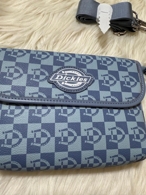 Сумка через плечо Dickies кросси-боди Голубого цвета из ПВХ-кожи - изображение 5