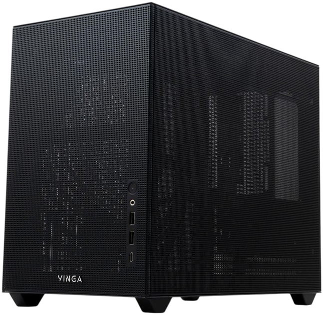 Корпус Vinga Elegant Black - зображення 2