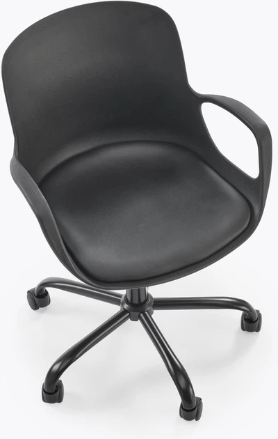 Fotel dziecięcy do biurka Halmar FROST Czarny (5905248135819) - obraz 2