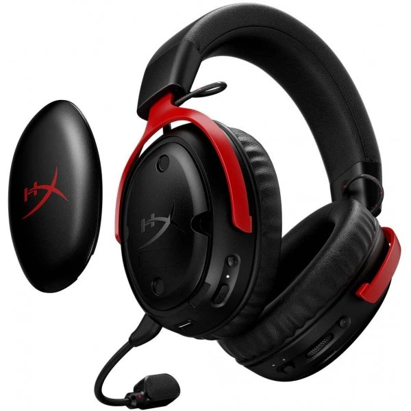 Навушники з мікрофоном Hyper Cloud III S Wireless Black/Red (A59Z0AA) - изображение 5
